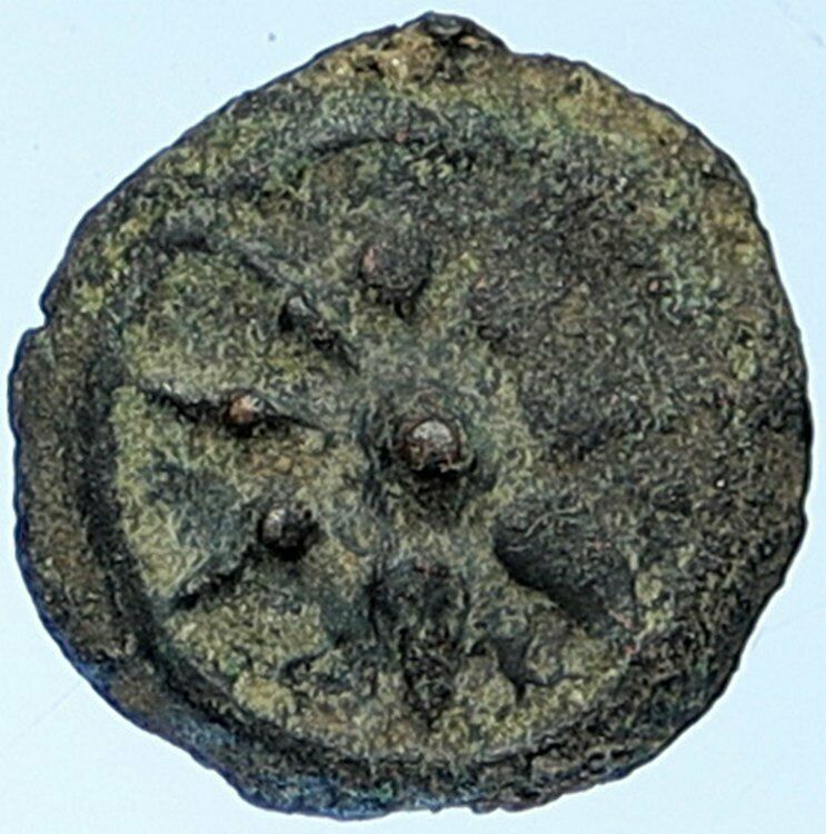 ALEXANDER JANNAEUS Biblical Jerusalem Jewish Widow's Mite Coin HEND 1150 i109579