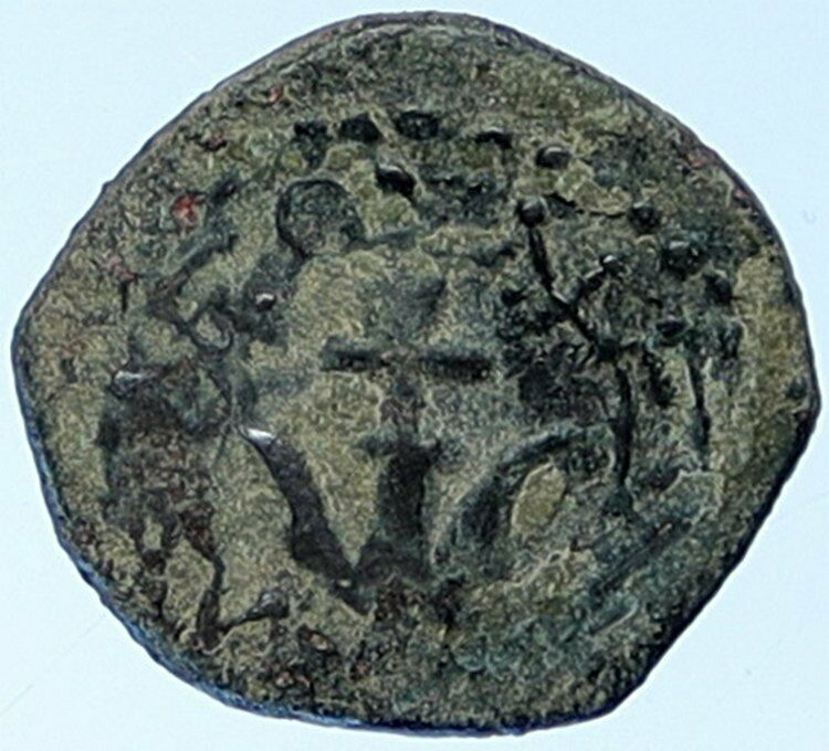 ALEXANDER JANNAEUS Biblical Jerusalem Jewish Widow's Mite Coin HEND 1150 i109566