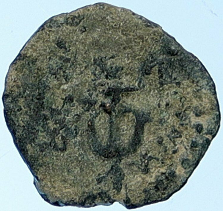 ALEXANDER JANNAEUS Biblical Jerusalem Jewish Widow's Mite Coin Hend 1151 i109563