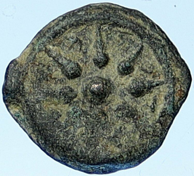 ALEXANDER JANNAEUS Biblical Jerusalem Jewish Widow's Mite Coin HEND 1150 i109590