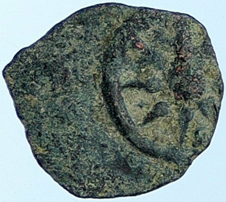 ALEXANDER JANNAEUS Biblical Jerusalem Jewish Widow's Mite Coin Hend 1151 i109568