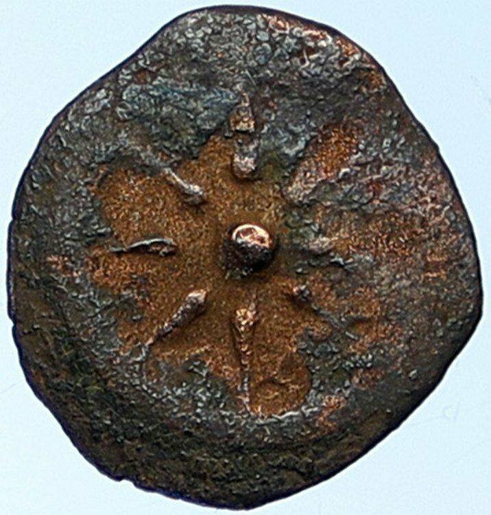 ALEXANDER JANNAEUS Biblical Jerusalem Jewish Widow's Mite Coin HEND 1150 i109586