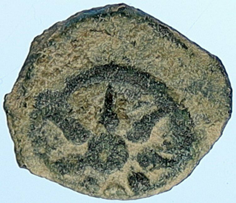 ALEXANDER JANNAEUS Biblical Jerusalem Jewish Widow's Mite Coin HEND 1150 i109589