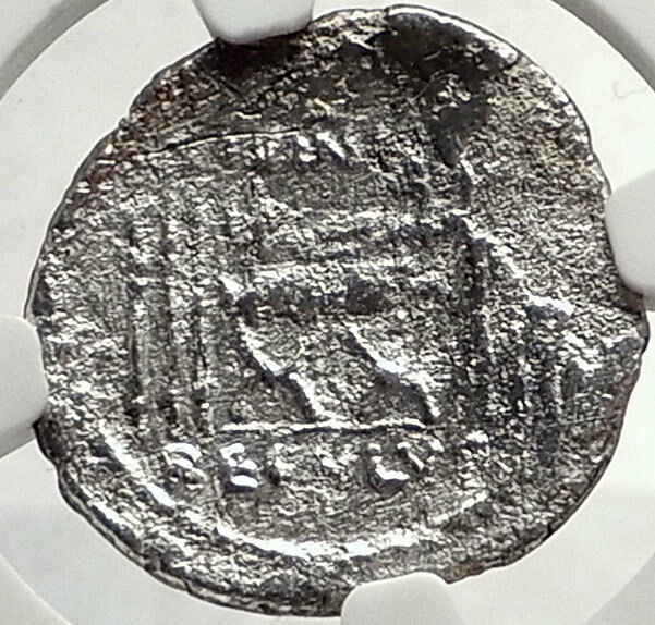 Roman Republic 42BC Praetor Livineius Regulus Praefect Silver Coin NGC i68785