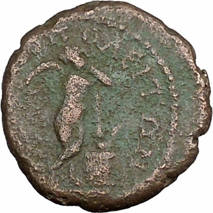 SEPTIMIUS SEVERUS 193AD Thanatos Ancient Roman Marcianopolis Coin i45238