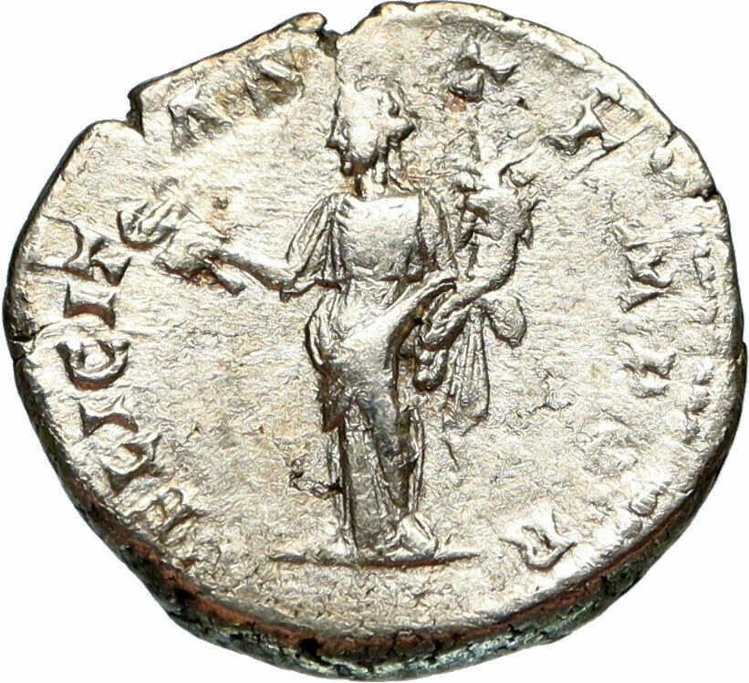 GETA as Caesar Laodicea Ad Mare RARE Silver Ancient Roman Coin Good luck i46733