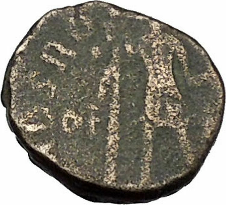 HONORIUS 402AD VRBS ROMA FELIX Rare AE3 Rome Ancient Roman Coin i45195