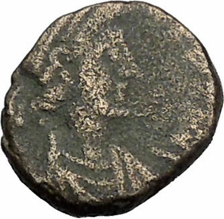 HONORIUS 402AD VRBS ROMA FELIX Rare AE3 Rome Ancient Roman Coin i45195