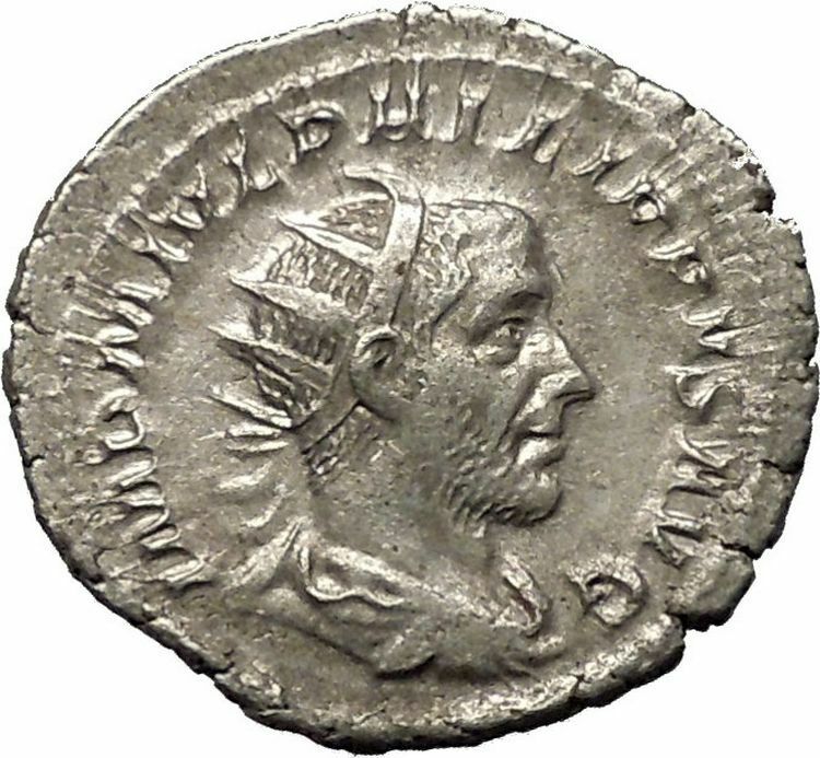 Philip I 'the Arab' Silver 247AD Ancient Roman Coin Salus Health Cult i52302