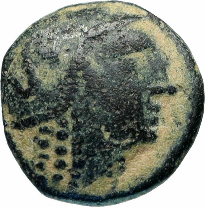 Anonymous Arab Kingdom of Nabataea PETRA 270BC Athena Nike Greek Coin i46676