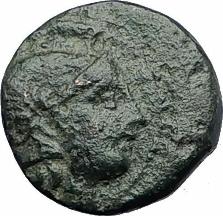 LYSIMACHOS 323BC Genuine Ancient Greek Coin with ALEXANDER the GREAT LION i63234