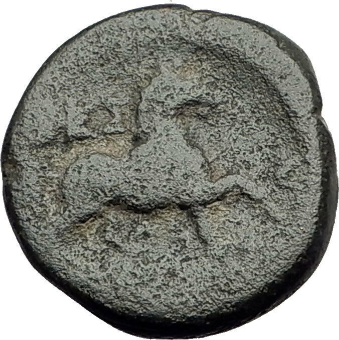 LARISSA Thessaly Ancient Greek Coin for THESSALIAN LEAGUE - ATHENA HORSE i62521