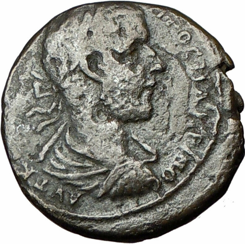 MACRINUS 217D Authentic Ancient Genuine Nicopolis ad Istrum Roman Coin i17288