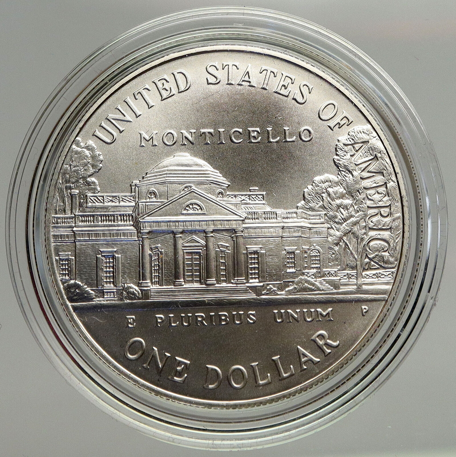 1993P UNITED STATES USA President Thomas Jefferson Monticello PF Silver $ i93507