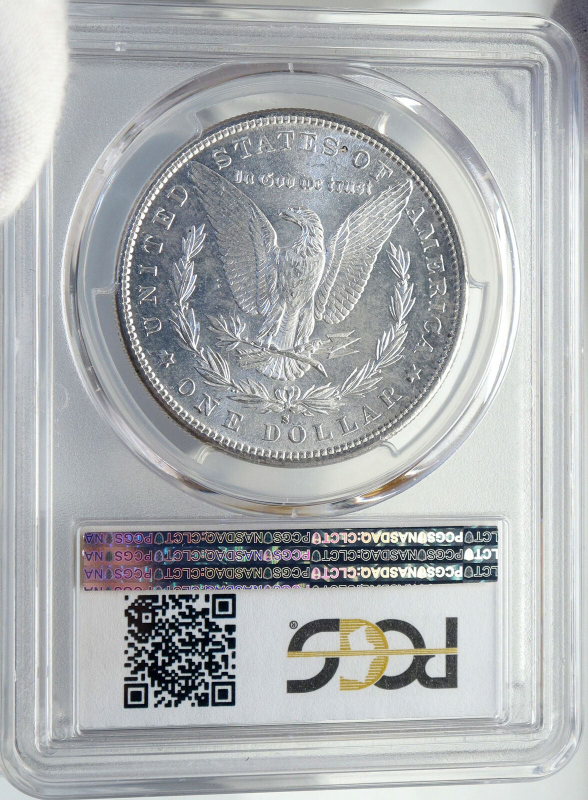 1881 UNITED STATES of America SILVER Morgan US Dollar Coin EAGLE NGC MS i82704