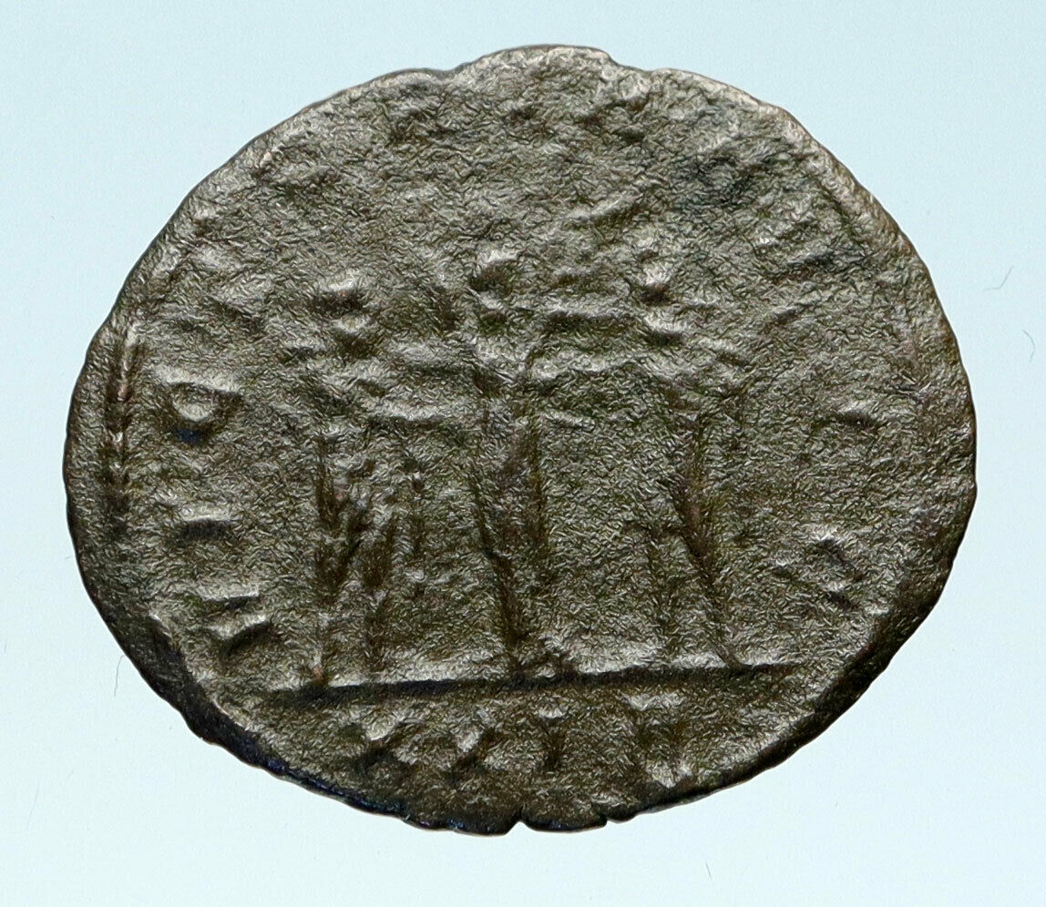 DIOCLETIAN & MAXIMIAN with VICTORY Authentic Ancient 288AD Roman Coin i83034