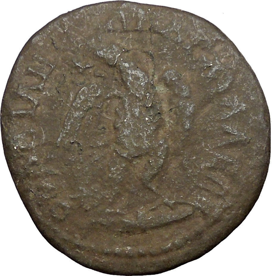 CARACALLA 193AD Anchialus Thrace Authentic Ancient Roman Coin Eagle i31083