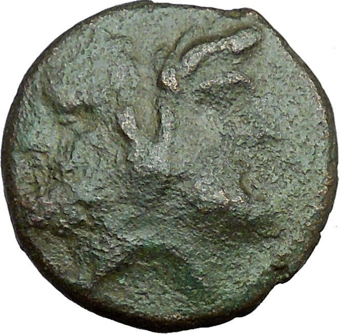 Thessalonica in Macedonia 88BC Greek Coin Janus Time Centaurs part horse i33731