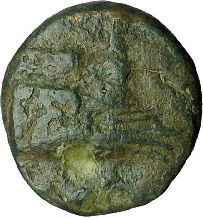 ELAIA in Aeolis Asia Minor 340BC Galley "trireme" Ancient Greek Coin i34431