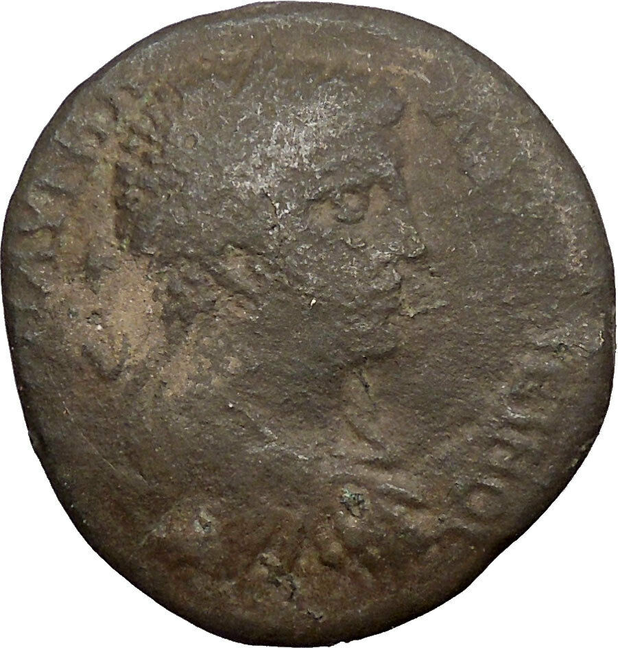 CARACALLA 193AD Anchialus Thrace Authentic Ancient Roman Coin Eagle i31083