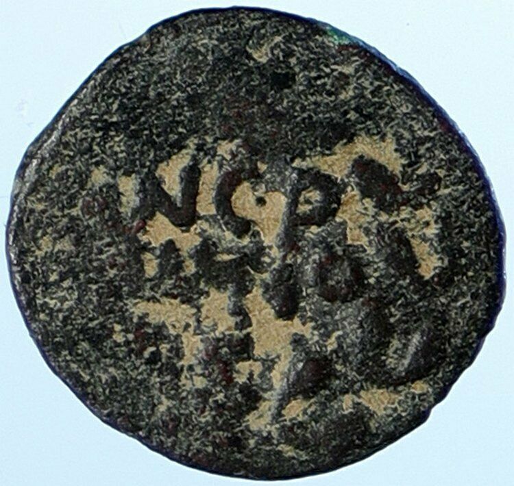 NERO Biblical JERUSALEM Roman Coin PORCIUS FESTUS St Paul Hendin 1351 i109974