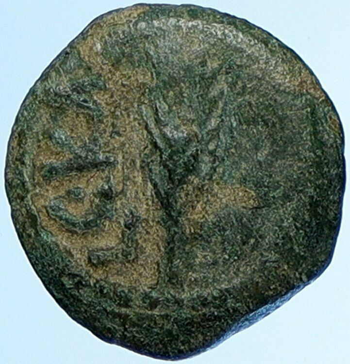 NERO Biblical JERUSALEM Roman Coin PORCIUS FESTUS St Paul Hendin 1351 i109980