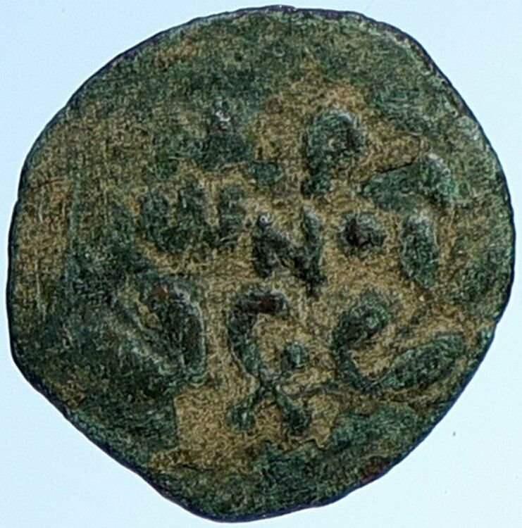 NERO Biblical JERUSALEM Roman Coin PORCIUS FESTUS St Paul Hendin 1351 i109980