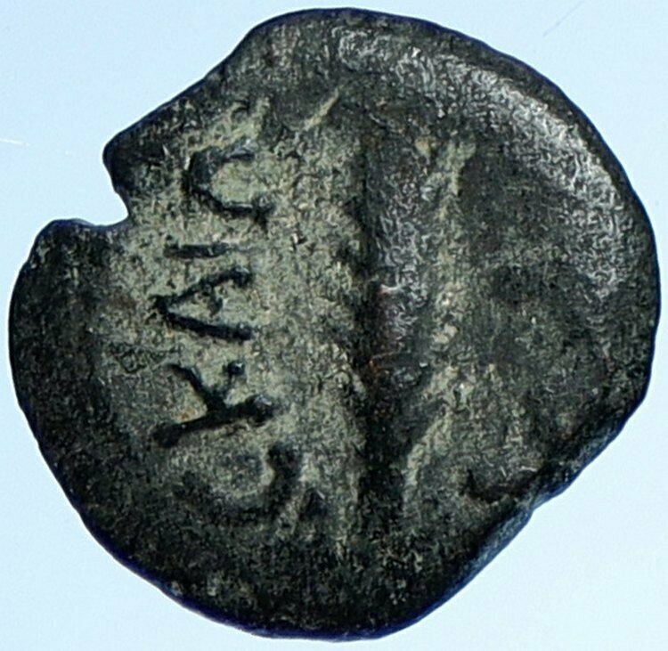 NERO Biblical JERUSALEM Roman Coin PORCIUS FESTUS St Paul Hendin 1351 i109983