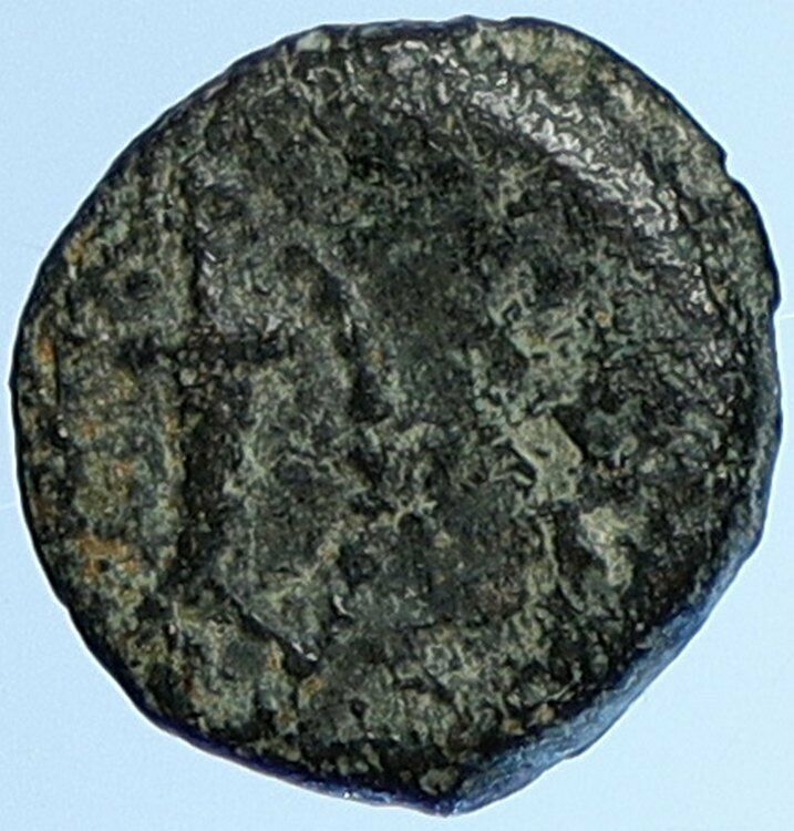 HEROD I the GREAT Jewish King Biblical Jerusalem Coin ANCHOR Hendin 1188 i109959