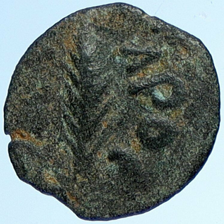 NERO Biblical JERUSALEM Roman Coin PORCIUS FESTUS St Paul Hendin 1351 i109975