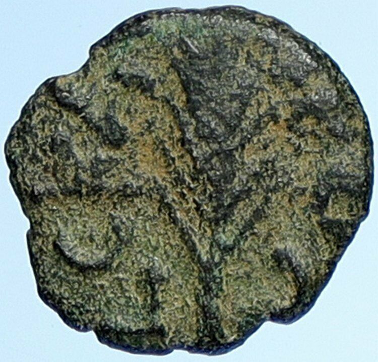 NERO Biblical JERUSALEM Roman Coin PORCIUS FESTUS St Paul Hendin 1351 i109989