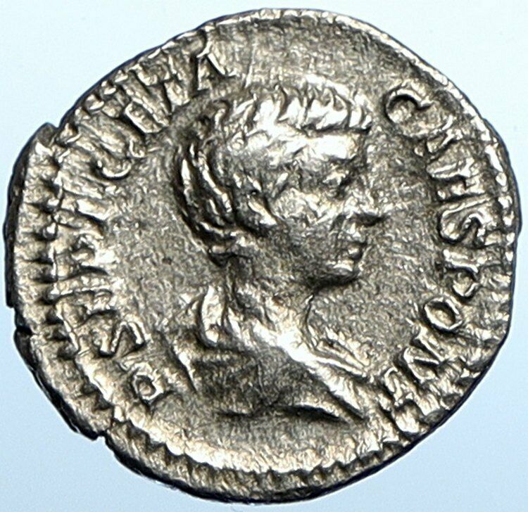 GETA as Caesar Authentic Ancient 200AD OLD Silver Roman Coin NOBILITAS i108390