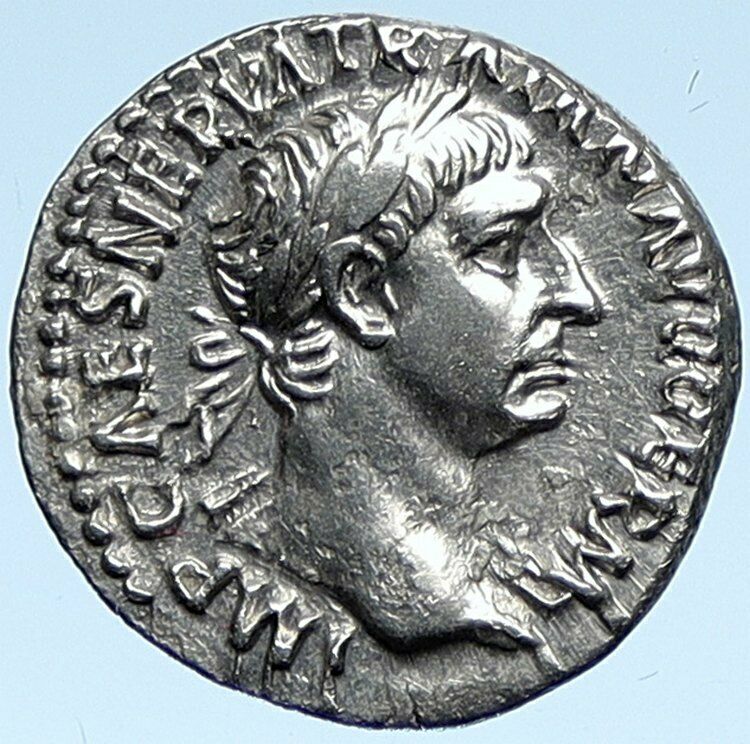 TRAJAN 98AD Rome Authentic Genuine Ancient Silver Roman Coin Victory i107499