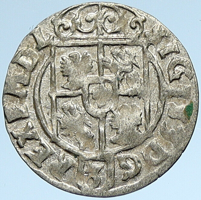 1623 POLAND King Sigismund III OLD Silver Poltorak 1/24 Thaler Coin i107453