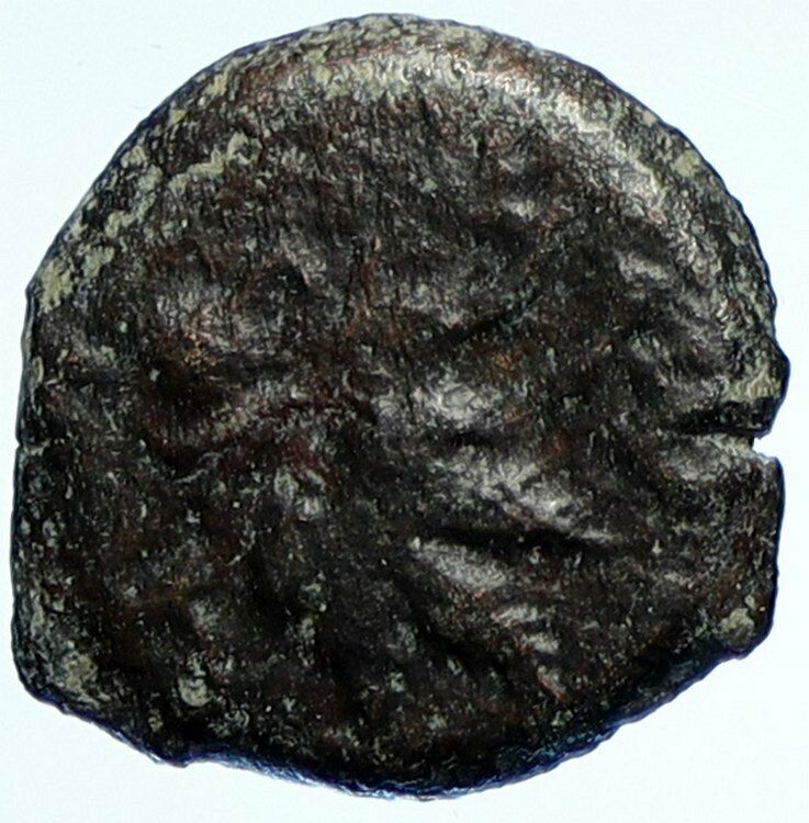 Authentic JEWISH WAR v ROMANS Yr 2 Historical JERUSALEM Coin Hendin 1360 i107547