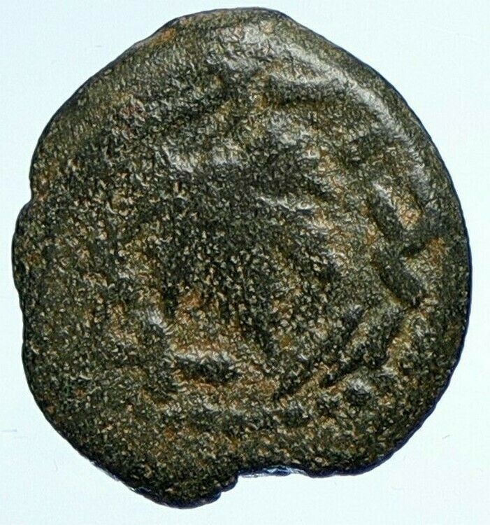 Authentic JEWISH WAR v ROMANS Yr 2 Historical JERUSALEM Coin Hendin 1360 i107552