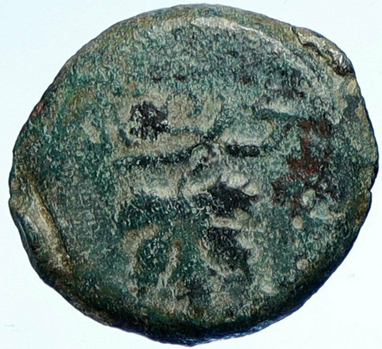 Authentic JEWISH WAR v ROMANS Yr 2 Historical JERUSALEM Coin Hendin 1360 i107548