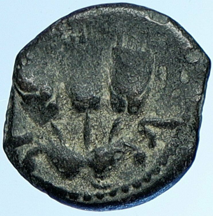 Herod AGRIPPA I JERUSALEM Biblical Claudius Time Greek Coin Hendin 1244 i110012