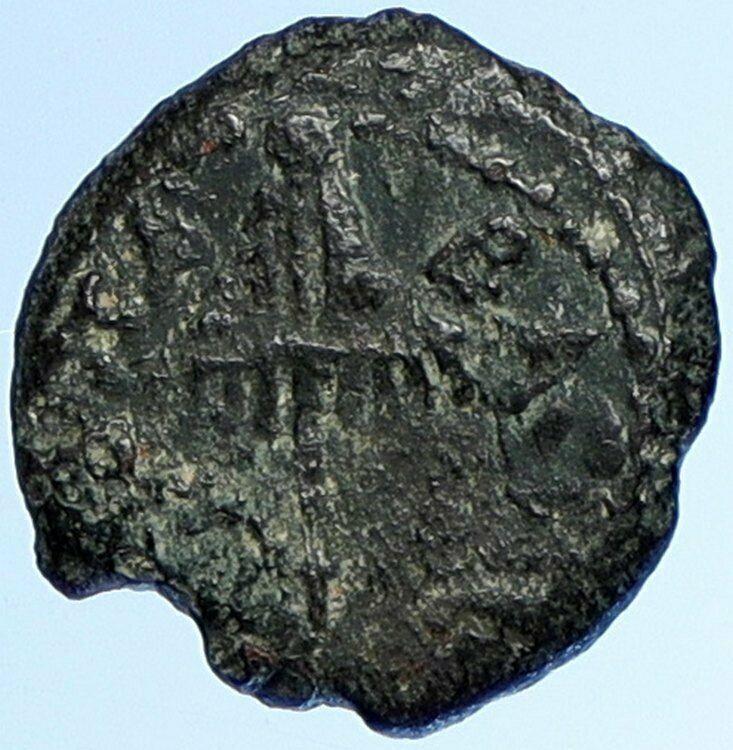 Herod AGRIPPA I JERUSALEM Biblical Claudius Time Greek Coin Hendin 1244 i110023