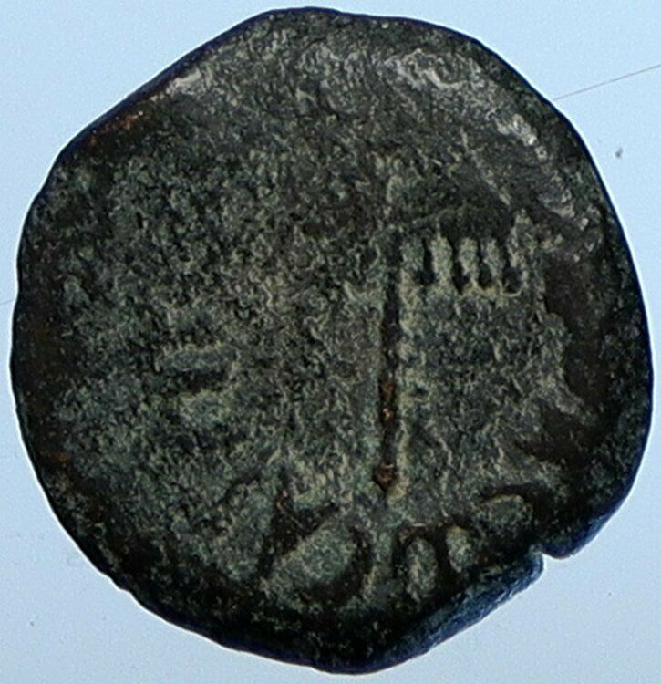 Herod AGRIPPA I JERUSALEM Biblical Claudius Time Greek Coin Hendin 1244 i110149