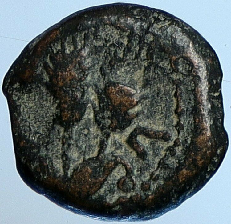 Herod AGRIPPA I JERUSALEM Biblical Claudius Time Greek Coin Hendin 1244 i110153