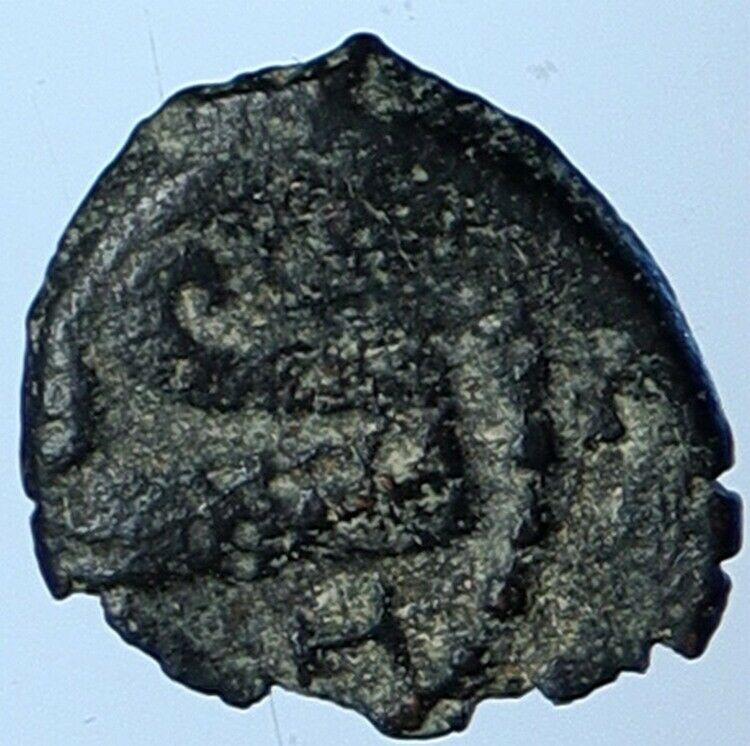 HEROD ARCHELAUS Biblical JERUSALEM Jewish Greek Coin GALLEY Hendin 1197 i110256