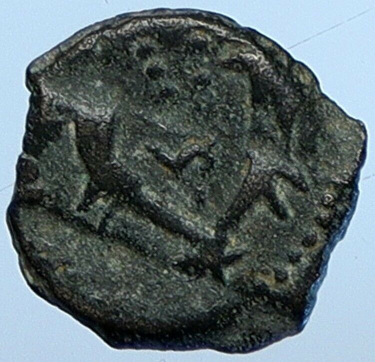 HEROD I the GREAT Jewish King Biblical Jerusalem Coin ANCHOR Hendin 1188 i110269