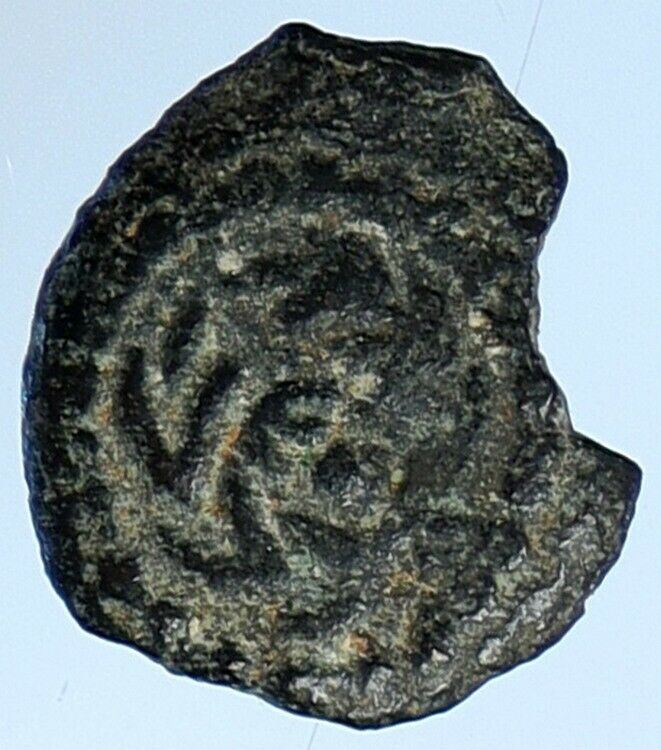 HEROD ARCHELAUS Biblical JERUSALEM Jewish Greek Coin GALLEY Hendin 1197 i110271