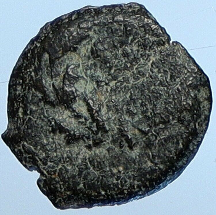 HEROD ARCHELAUS Jewish King Biblical Jerusalem Coin ANCHOR Hendin 1193 i110260