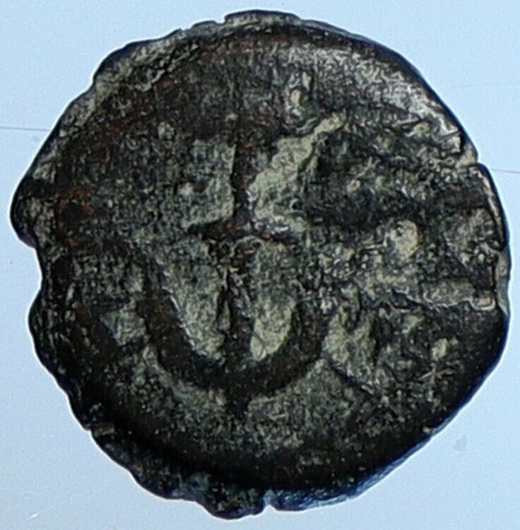 HEROD I the GREAT Jewish King Biblical Jerusalem Coin ANCHOR Hendin 1188 i110263