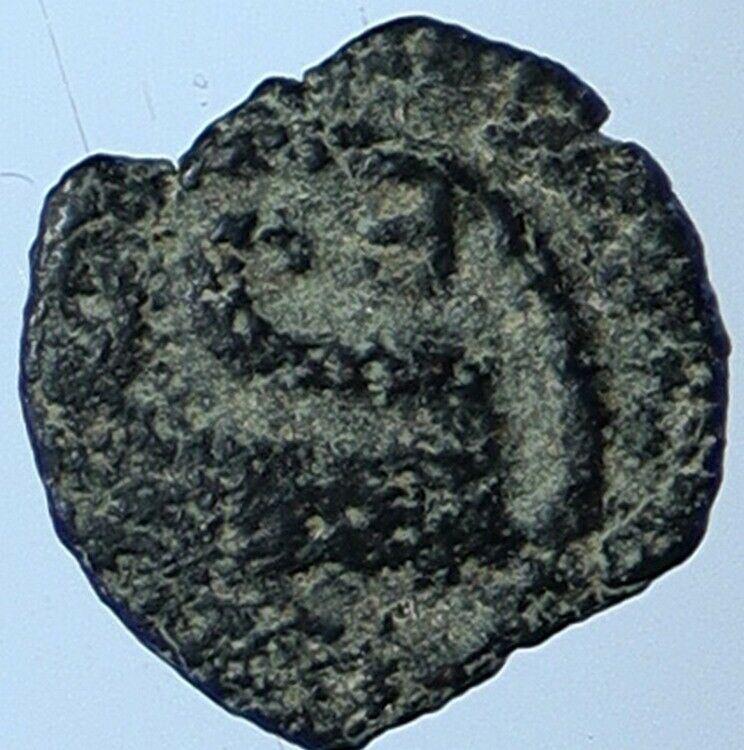 HEROD ARCHELAUS Biblical JERUSALEM Jewish Greek Coin GALLEY Hendin 1197 i110259