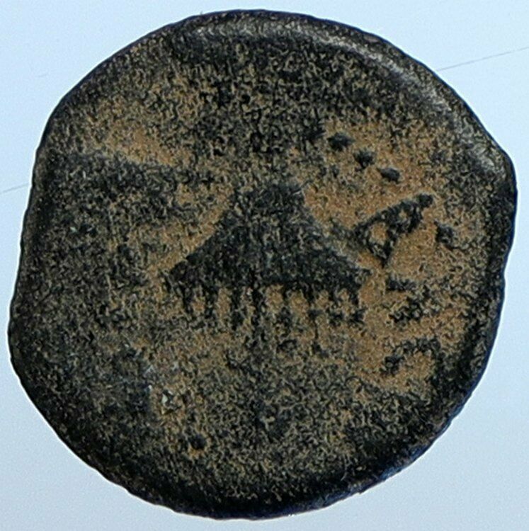 Herod AGRIPPA I JERUSALEM Biblical Claudius Time Greek Coin Hendin 1244 i110231