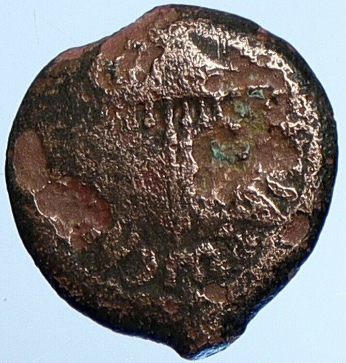 Herod AGRIPPA I JERUSALEM Biblical Claudius Time Greek Coin Hendin 1244 i110297