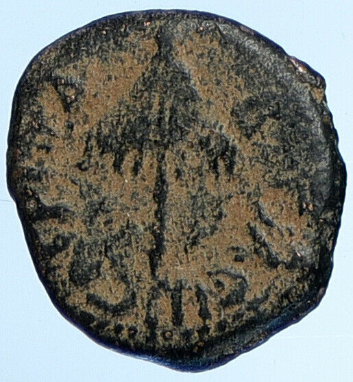 Herod AGRIPPA I JERUSALEM Biblical Claudius Time Greek Coin Hendin 1244 i110309